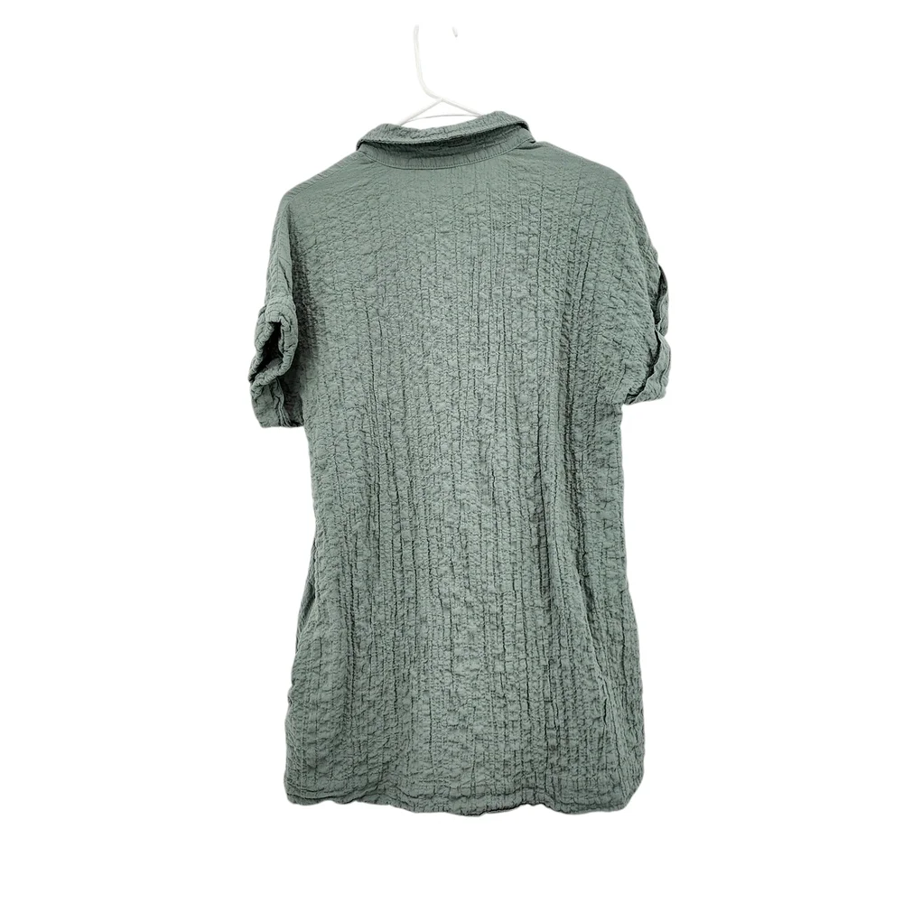 Abercrombie and Fitch Women's Textures Button Through Shirt Dress